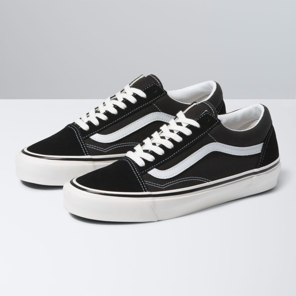 Dámské Classic Vans Old Skool 36 DX Černé Bílé | HA3196278