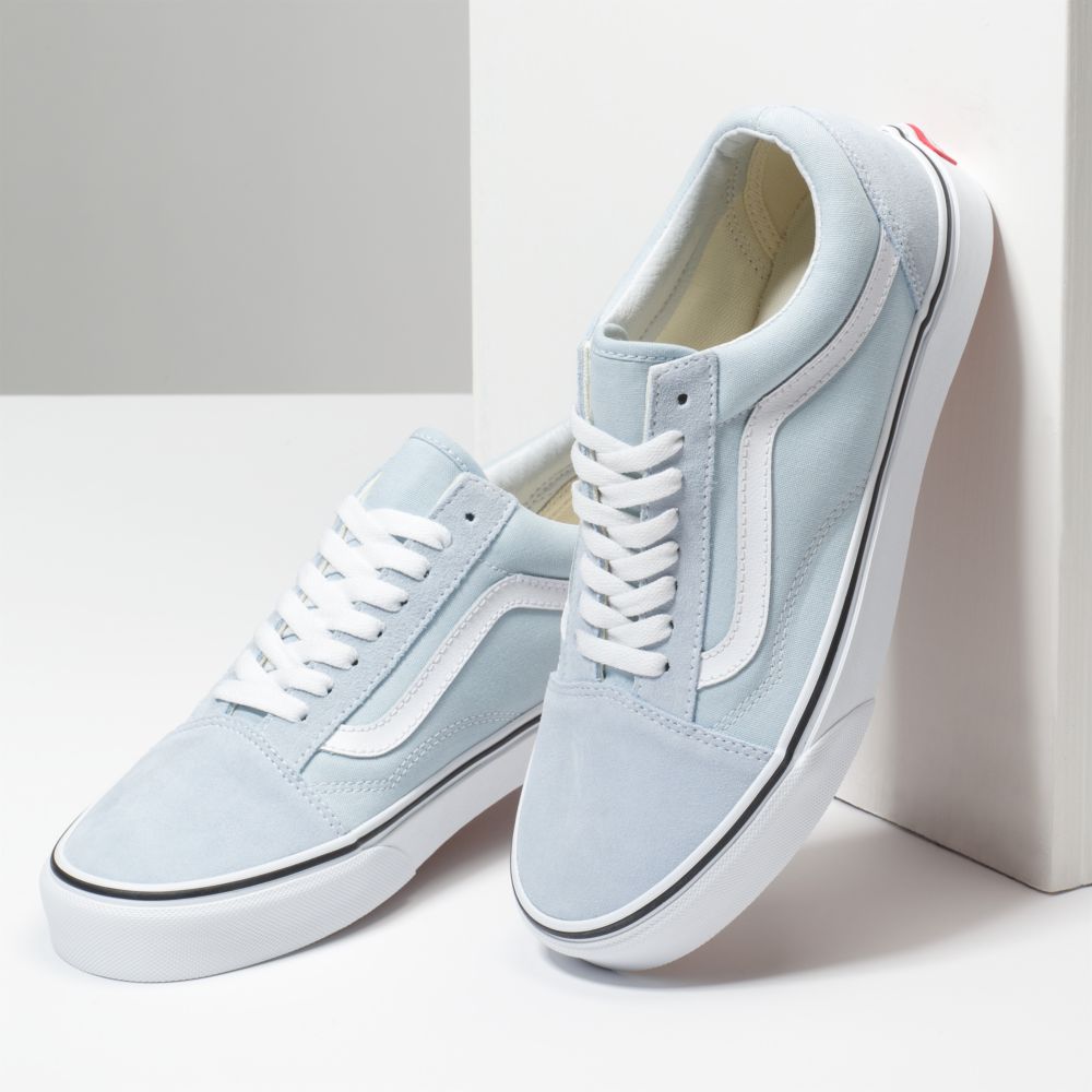 Dámské Classic Vans Old Skool Blankyt Bílé | IS6318205