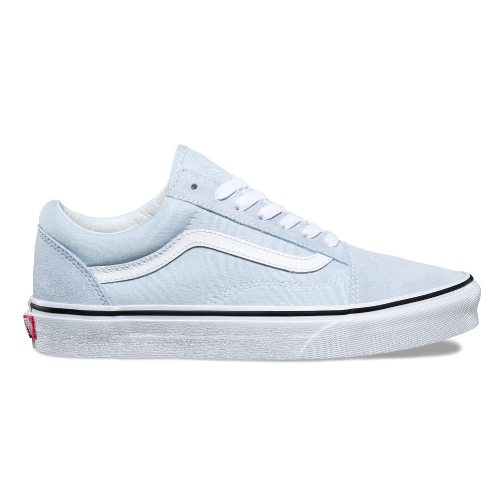 Dámské Classic Vans Old Skool Blankyt Bílé | IS6318205