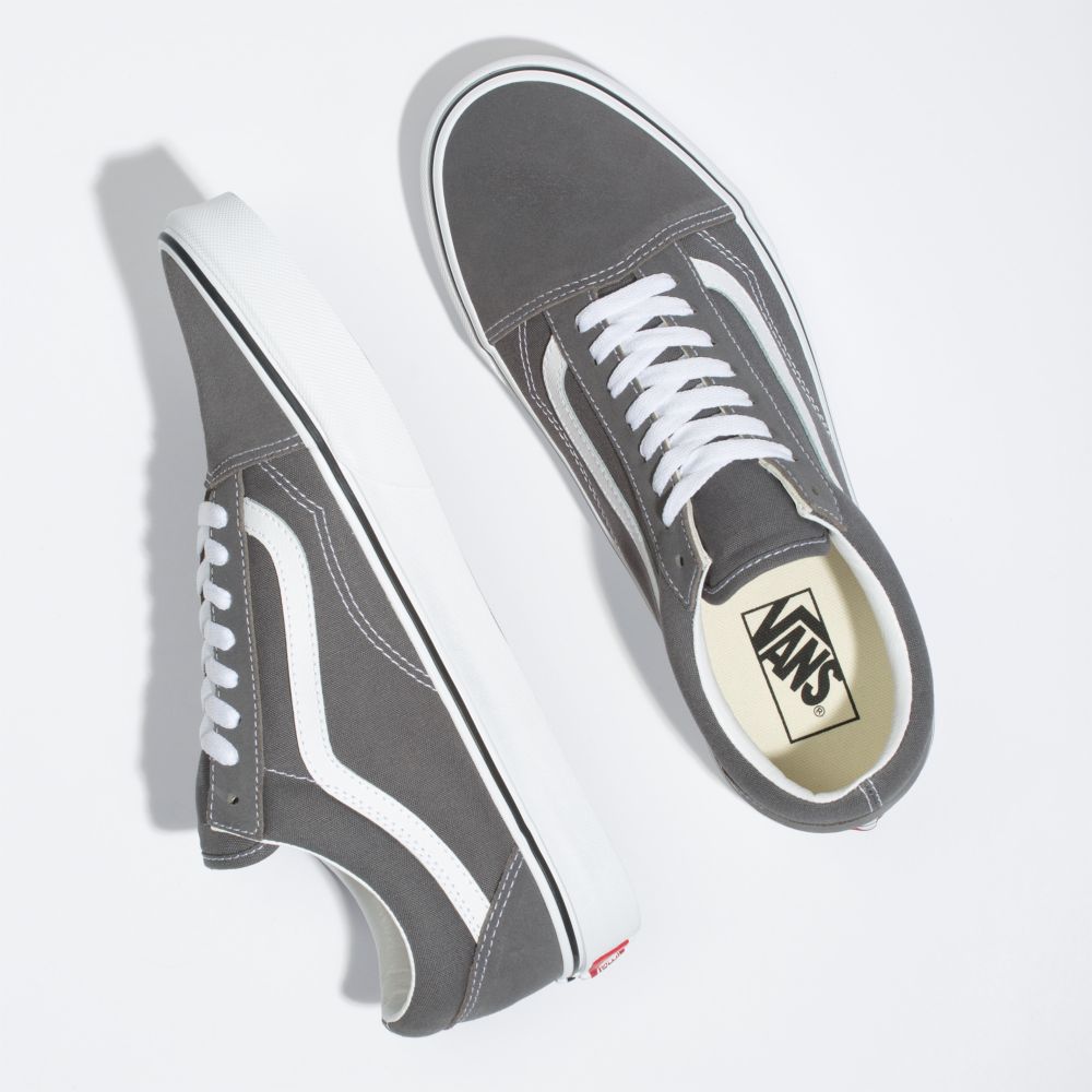 Dámské Classic Vans Old Skool Blankyt Šedé Bílé | FJ3218957