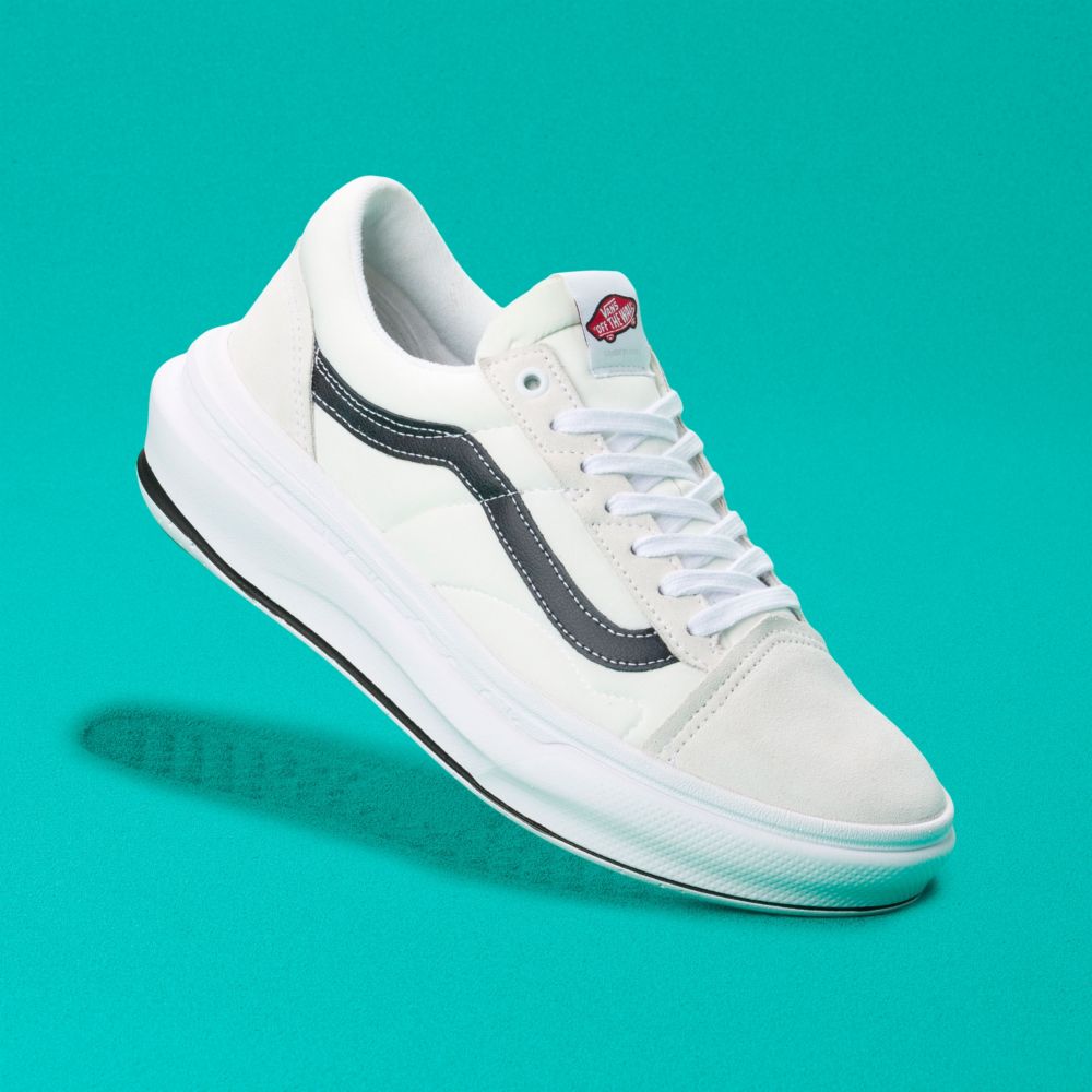 Dámské Classic Vans Old Skool Overt CC Bílé | GK5723410