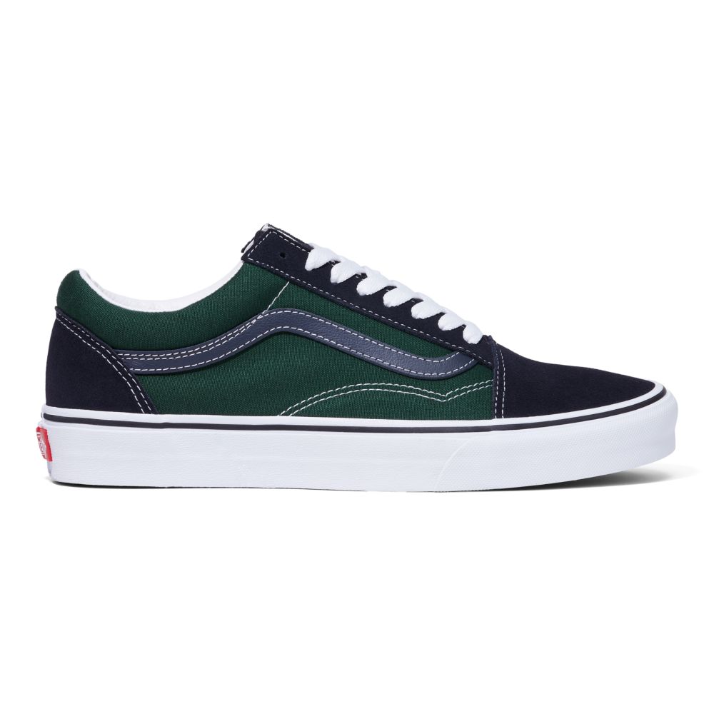 Dámské Classic Vans Old Skool Tmavě Blankyt Zelene | UA1970645