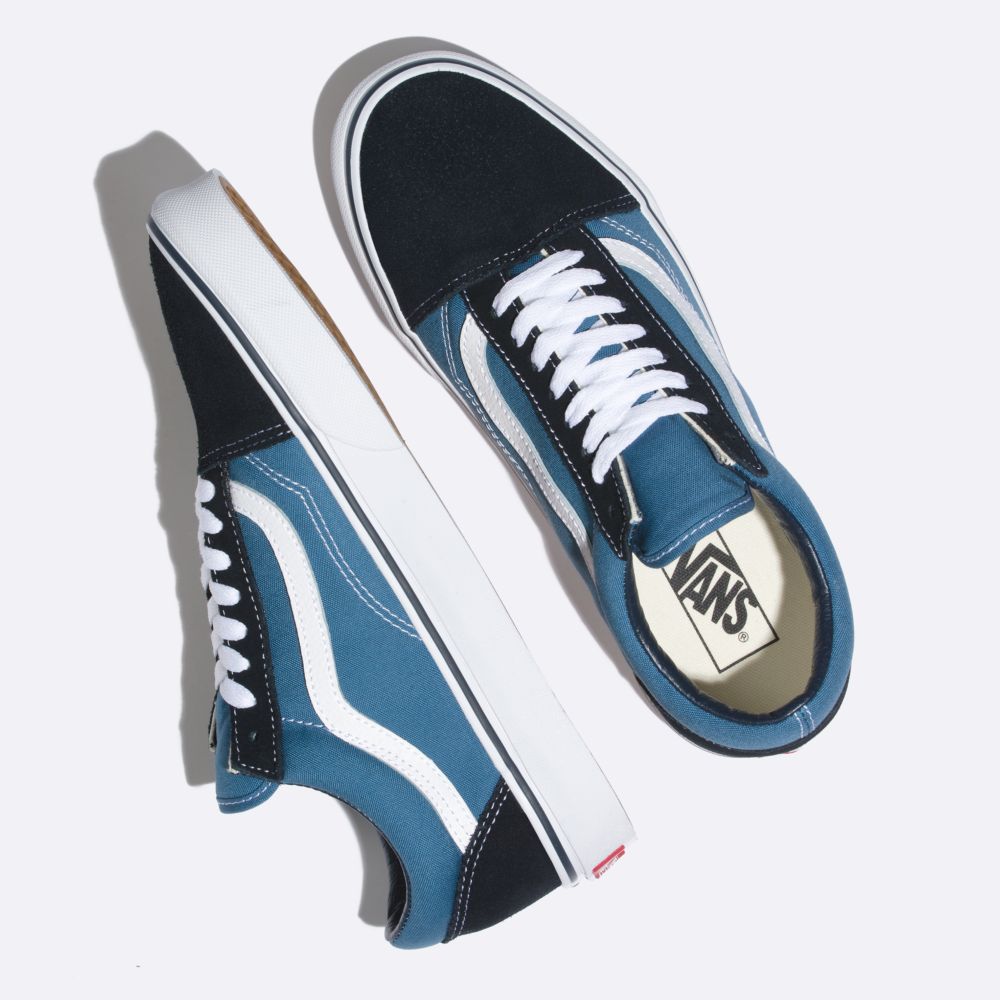 Dámské Classic Vans Old Skool Tmavě Blankyt | WV3856174