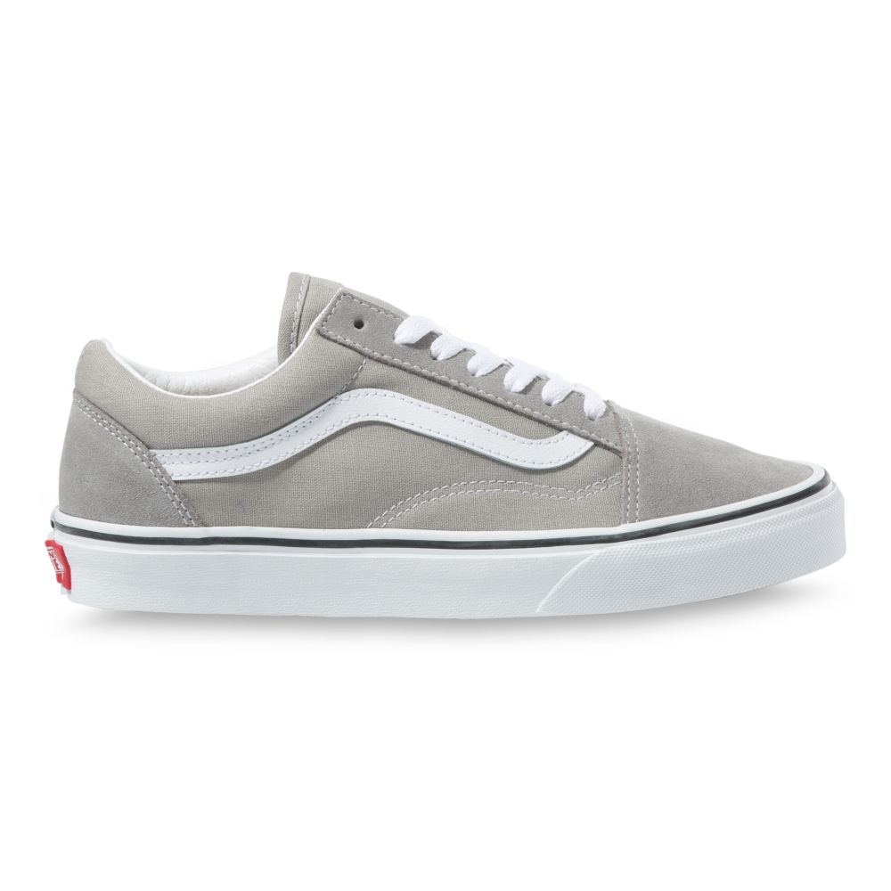 Dámské Classic Vans Old Skool Tmavě Šedé Bílé | DZ7562418