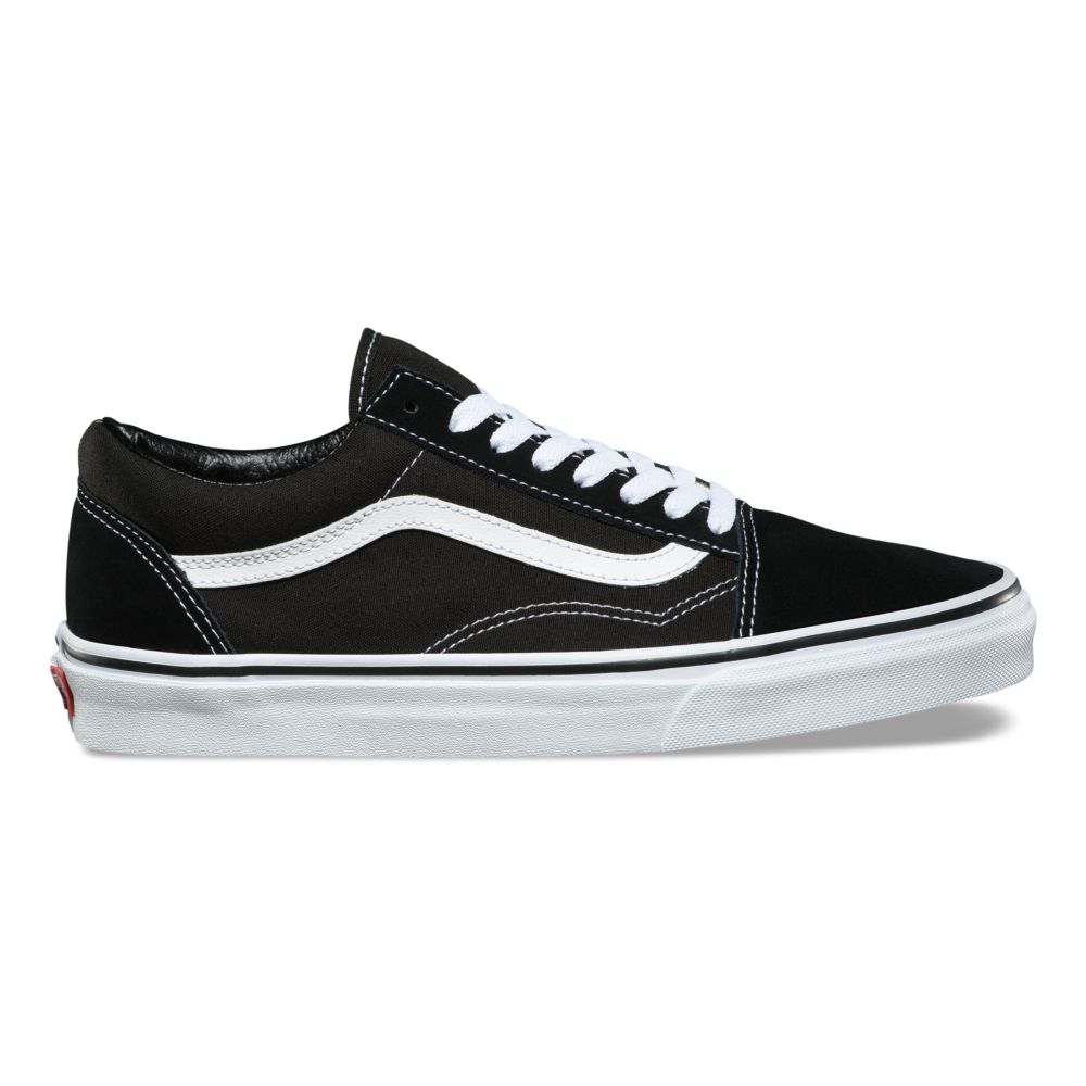 Dámské Classic Vans Old Skool Černé Bílé | GQ8907561