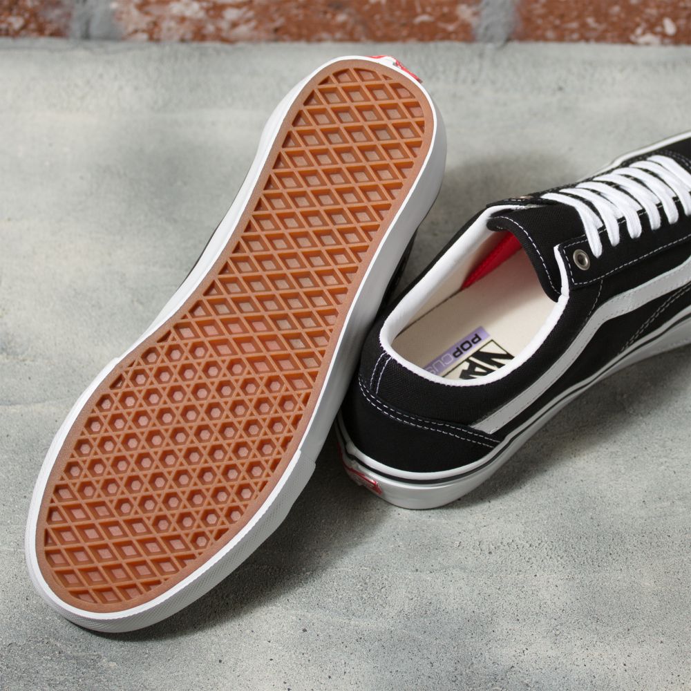 Dámské Classic Vans Old Skool Černé Bílé | ZR9652048