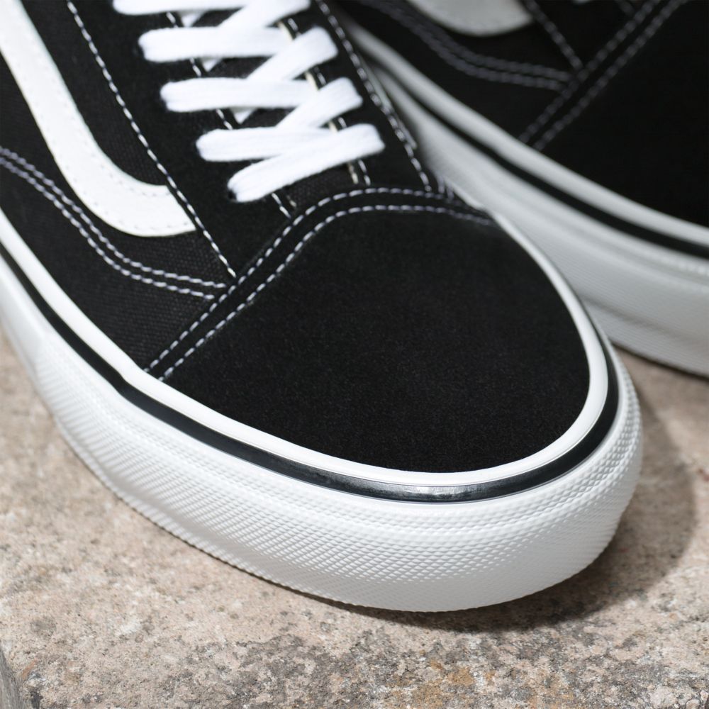 Dámské Classic Vans Old Skool Černé Bílé | ZR9652048