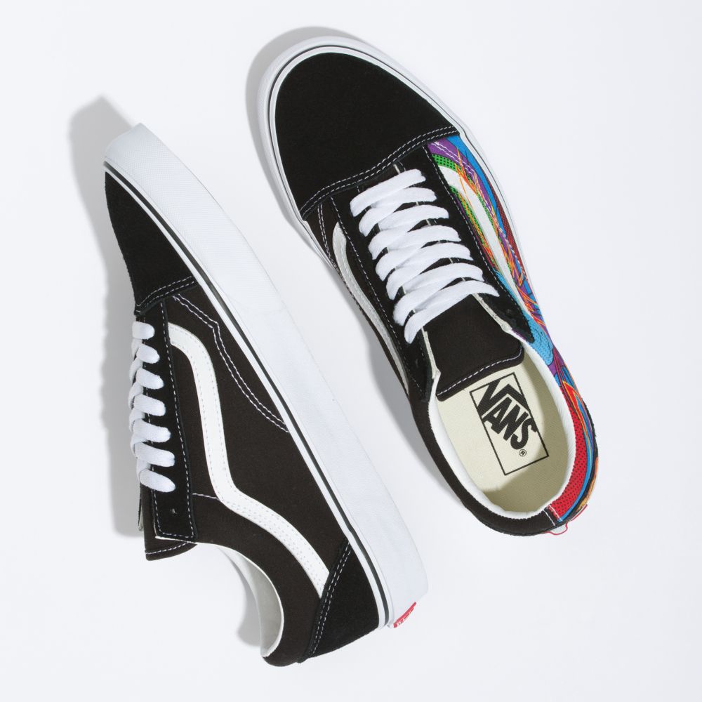 Dámské Classic Vans Old Skool Černé Viacfarebný | FT1076985