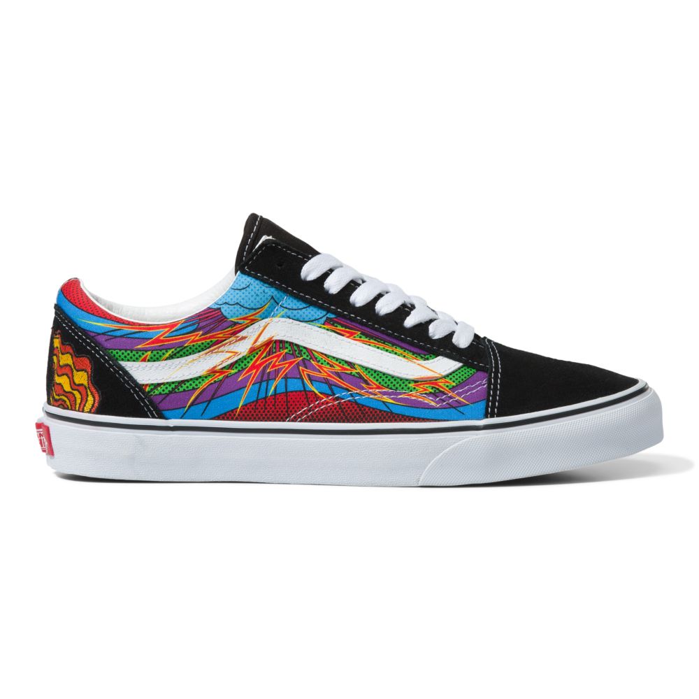 Dámské Classic Vans Old Skool Černé Viacfarebný | FT1076985