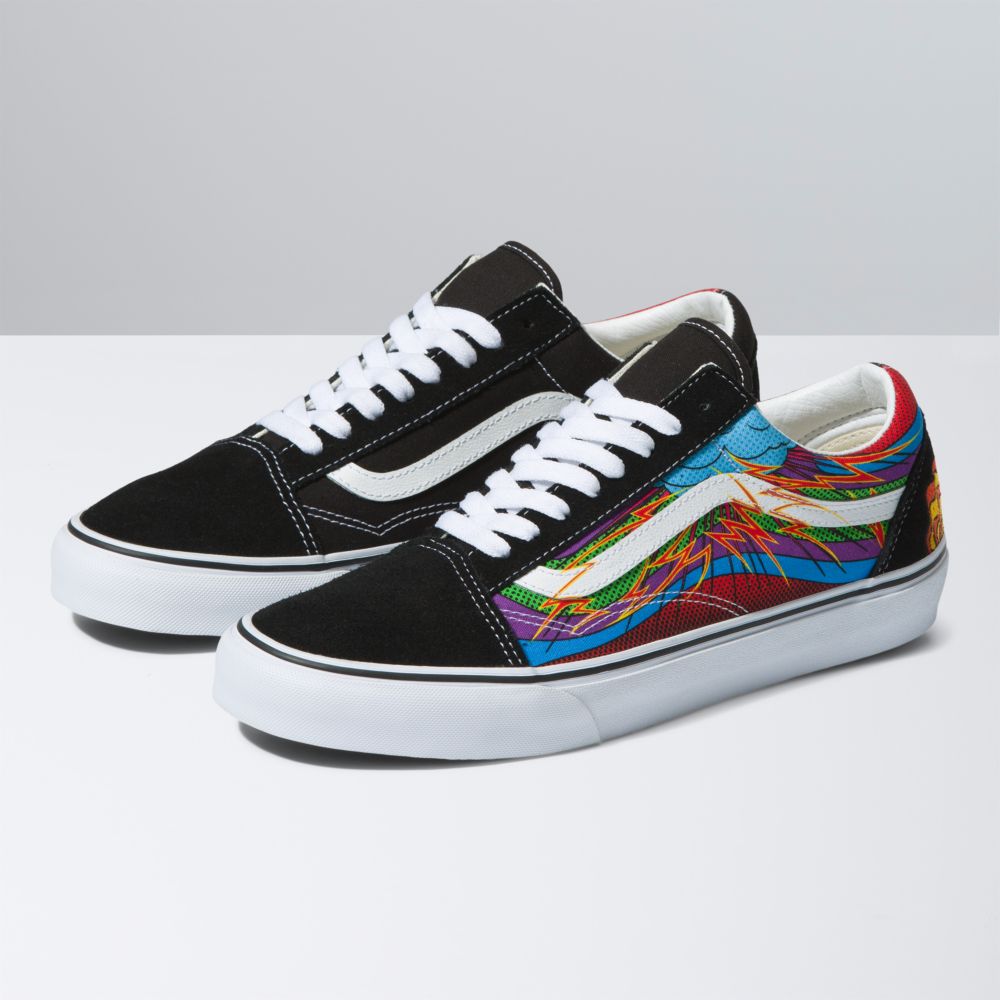 Dámské Classic Vans Old Skool Černé Viacfarebný | FT1076985