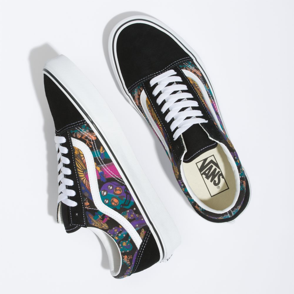 Dámské Classic Vans Old Skool Černé Viacfarebný | IK8416537