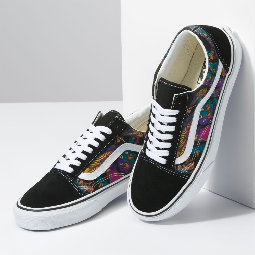 Dámské Classic Vans Old Skool Černé Viacfarebný | IK8416537