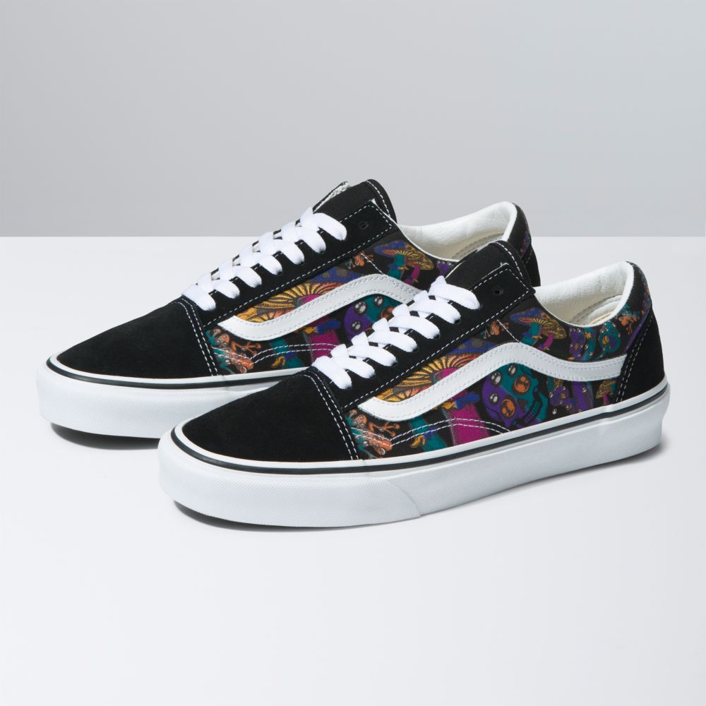 Dámské Classic Vans Old Skool Černé Viacfarebný | IK8416537