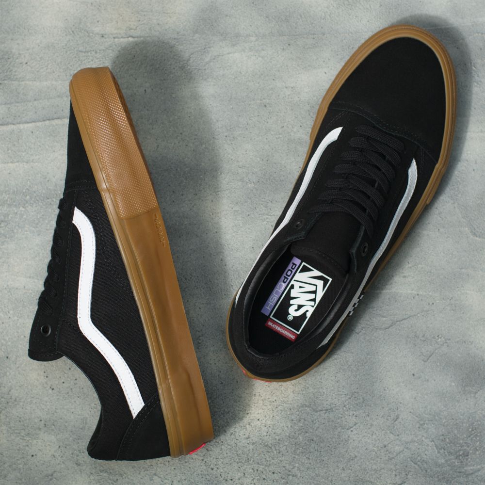 Dámské Classic Vans Old Skool Černé | YJ2687019