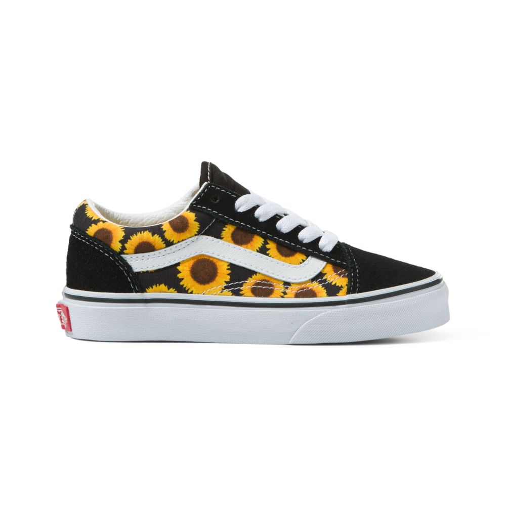 Dámské Classic Vans Old Skool Černé Žluté | MS7138509