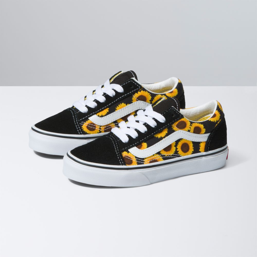 Dámské Classic Vans Old Skool Černé Žluté | MS7138509