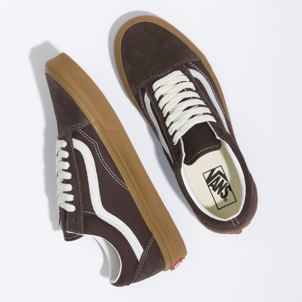 Dámské Classic Vans Old Skool Čokolády | LJ4673089