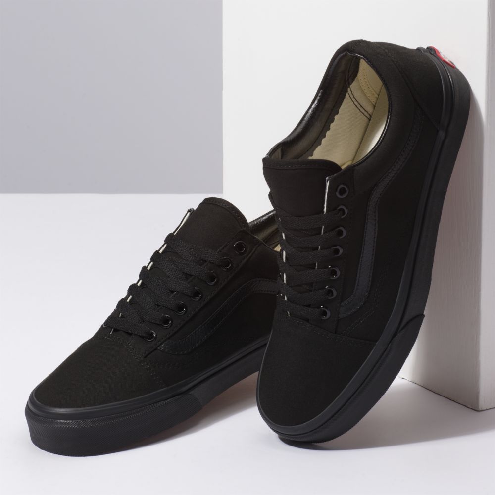 Dámské Classic Vans Old Skool Široké Černé Černé | CT3417268