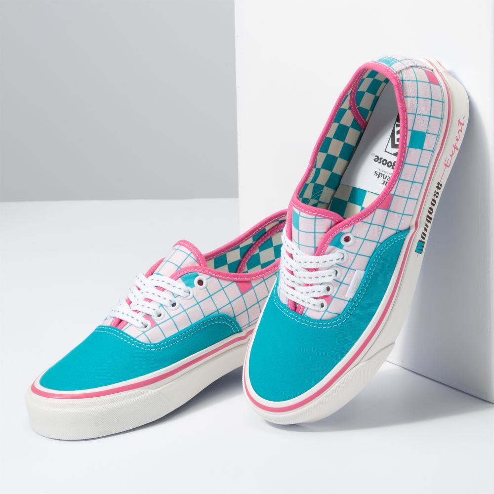 Dámské Classic Vans Our Legends Authentic 44 DX Tyrkysové Růžové | GE4237860