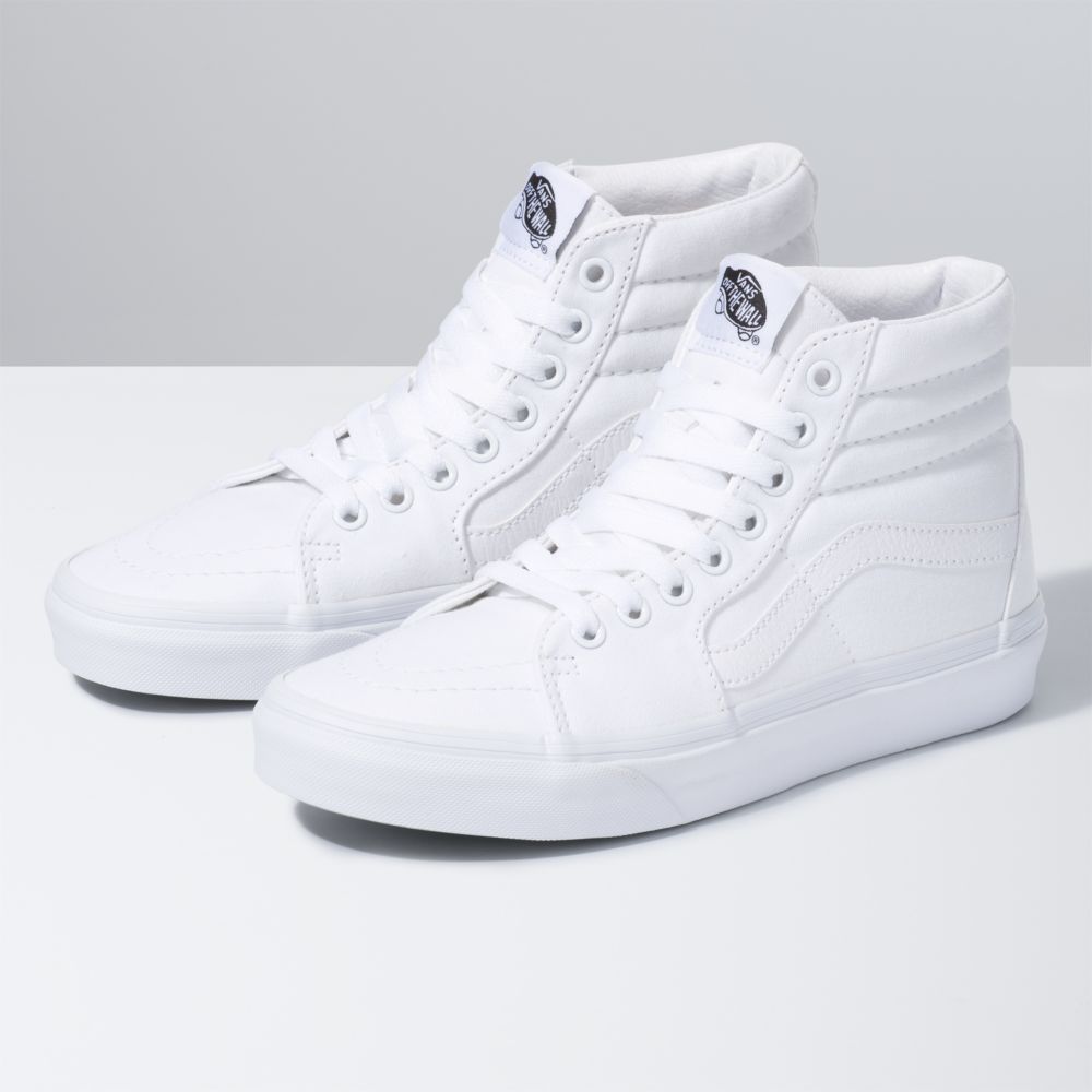 Dámské Classic Vans Platene Sk8-Hi Bílé | AI6529408