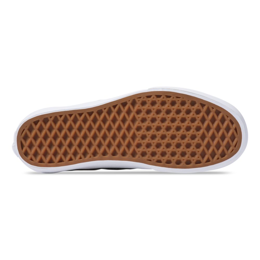 Dámské Classic Vans Platformy Černé Bílé | RL9275301