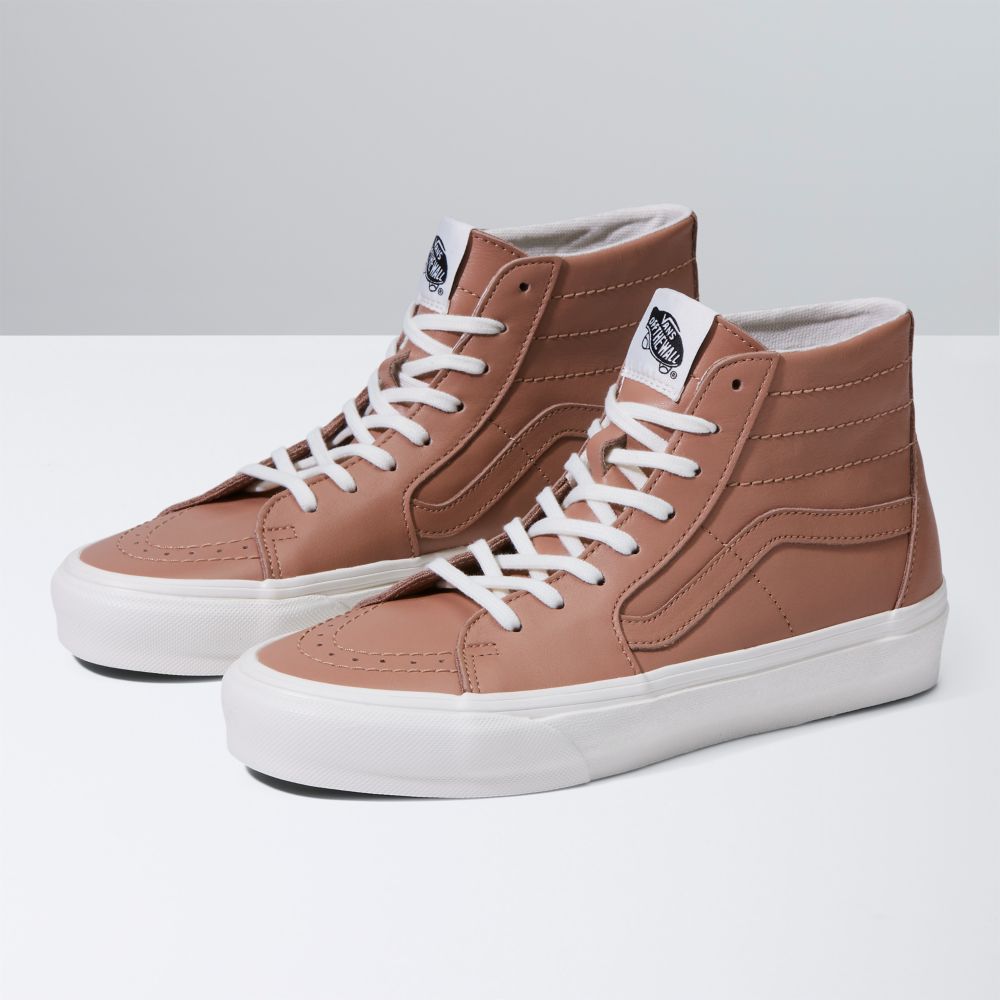 Dámské Classic Vans Sk8-Hi Tapered Hnědé | GK6734598