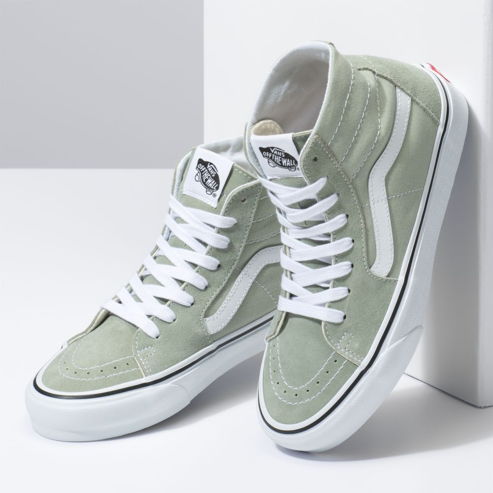 Dámské Classic Vans Sk8-Hi Tapered Olivy Zelené | RS7895324