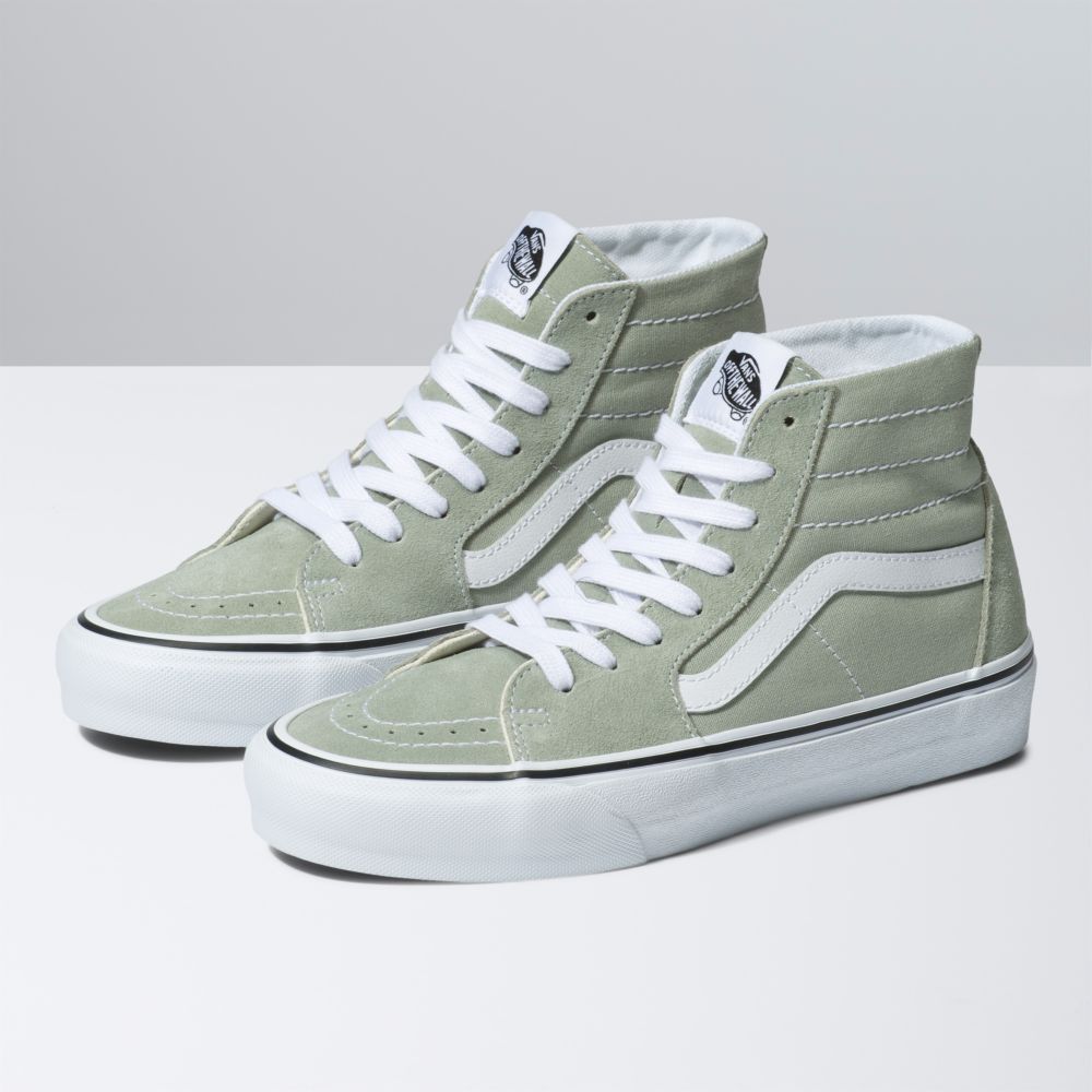 Dámské Classic Vans Sk8-Hi Tapered Olivy Zelené | RS7895324