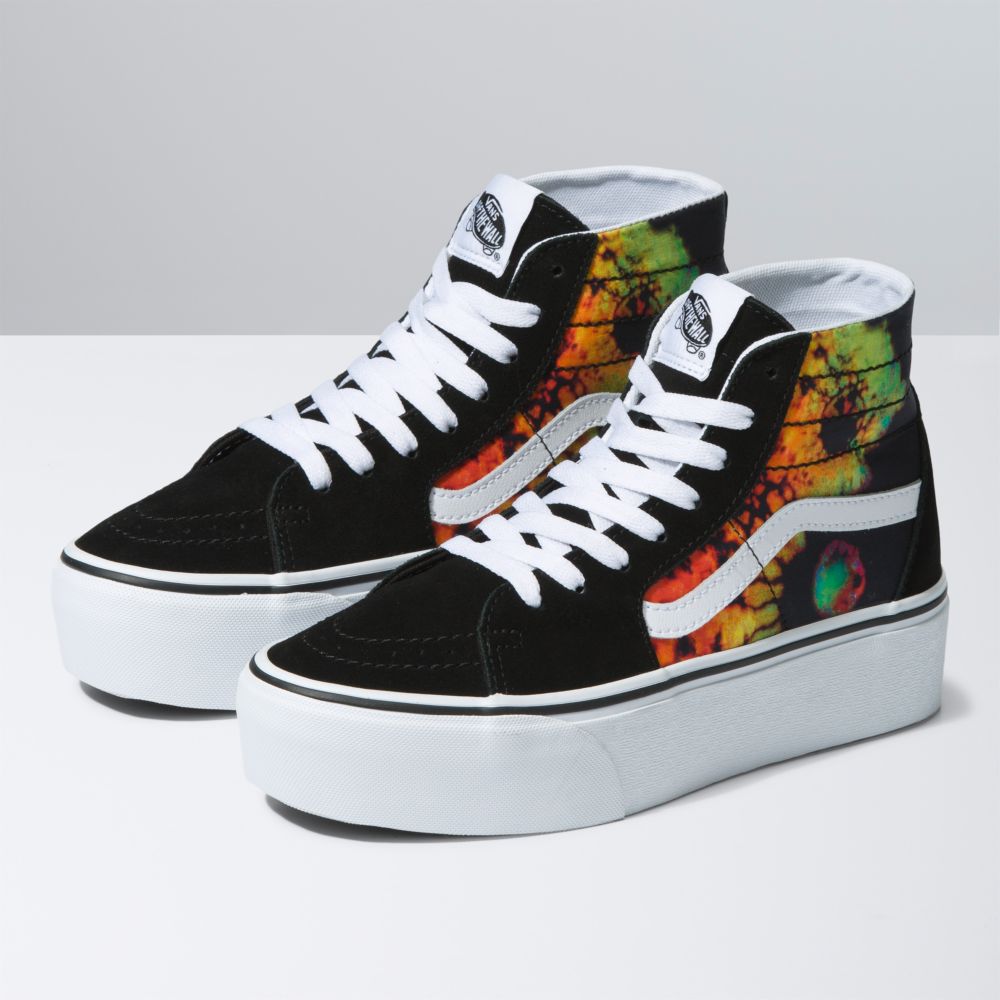 Dámské Classic Vans Sk8-Hi Tapered Stackform Černé Viacfarebný | RY6280953