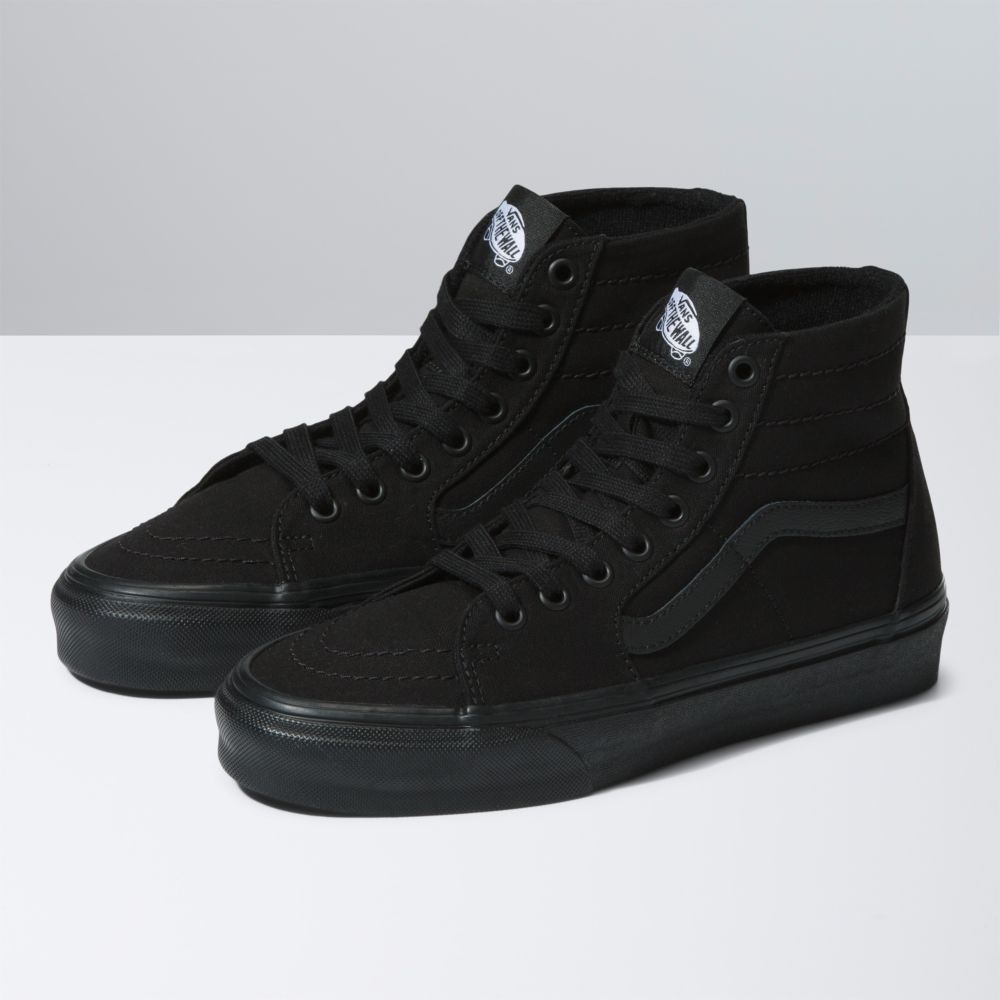 Dámské Classic Vans Sk8-Hi Tapered Černé Černé | RX7683950