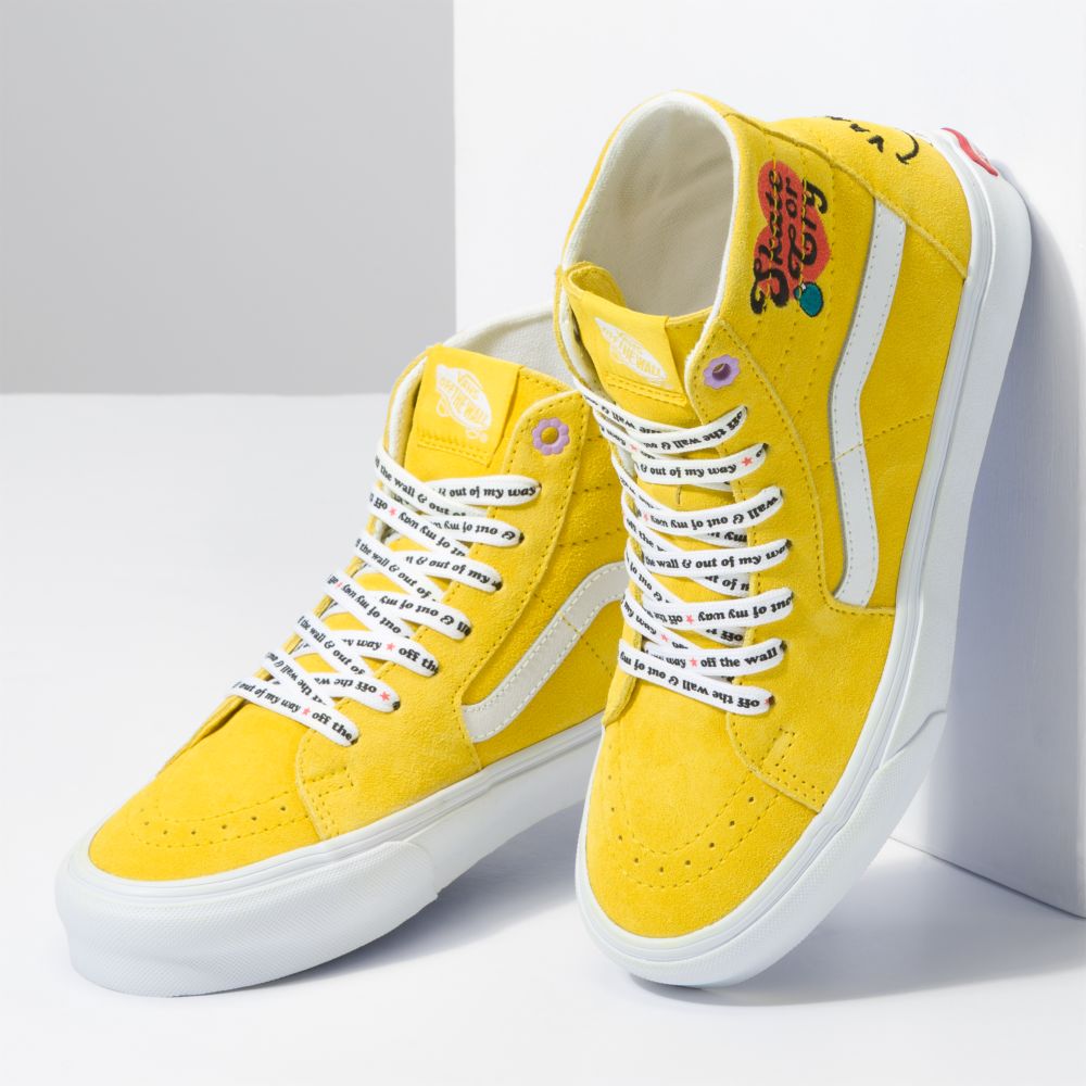 Dámské Classic Vans Sk8-Hi Tapered Žluté | ZB2013864