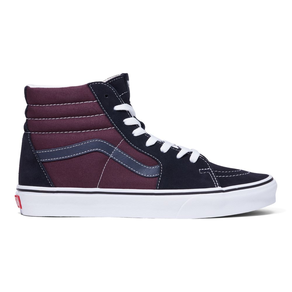 Dámské Classic Vans Sk8-Hi Tmavě Blankyt | AT4197532