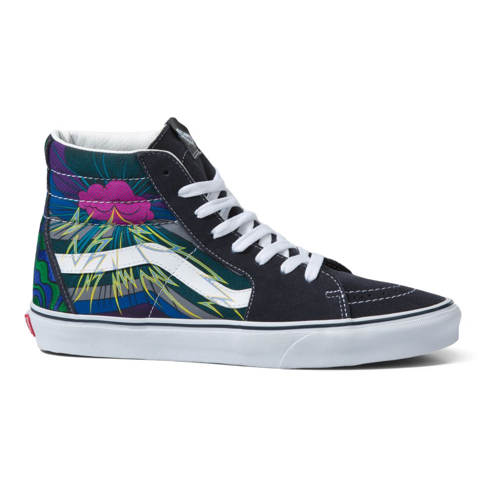 Dámské Classic Vans Sk8-Hi Tmavě Blankyt | KH8637504