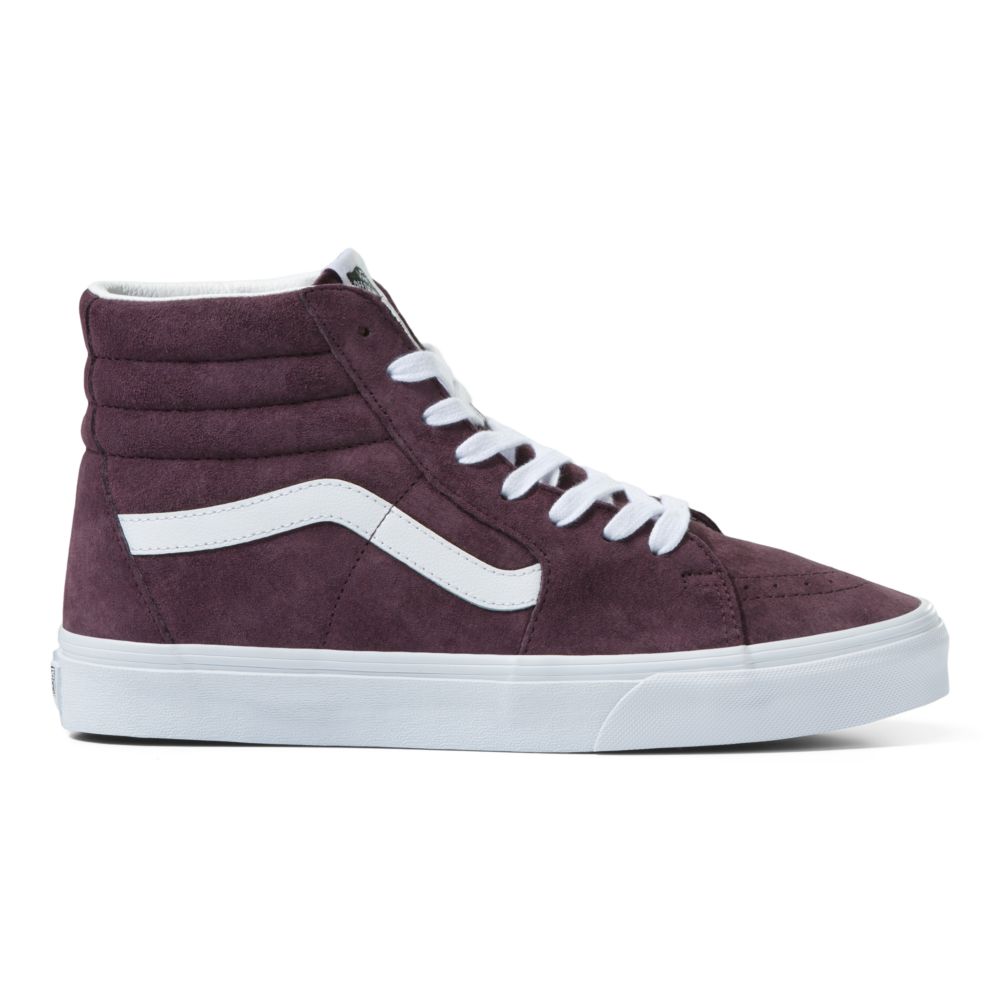 Dámské Classic Vans Sk8-Hi Vínové | YN6351478