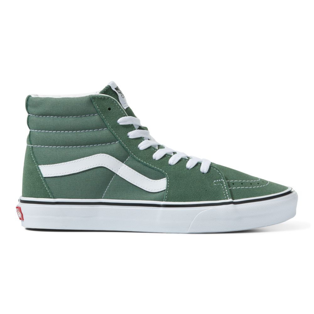 Dámské Classic Vans Sk8-Hi Zelene | QF3409681