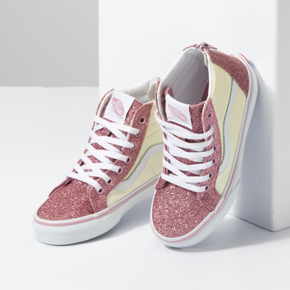 Dámské Classic Vans Sk8-Hi Zip Viacfarebný | QG4597820