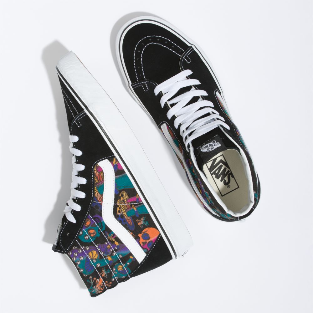 Dámské Classic Vans Sk8-Hi Černé Viacfarebný | FY0619574