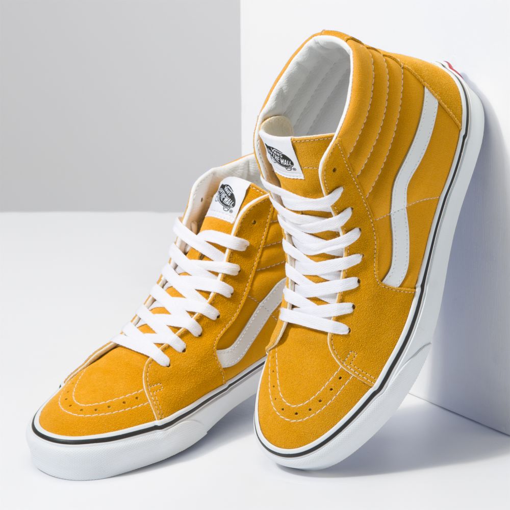 Dámské Classic Vans Sk8-Hi Žluté | BH1564872