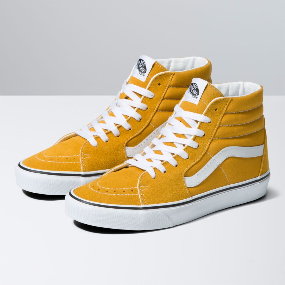 Dámské Classic Vans Sk8-Hi Žluté | BH1564872