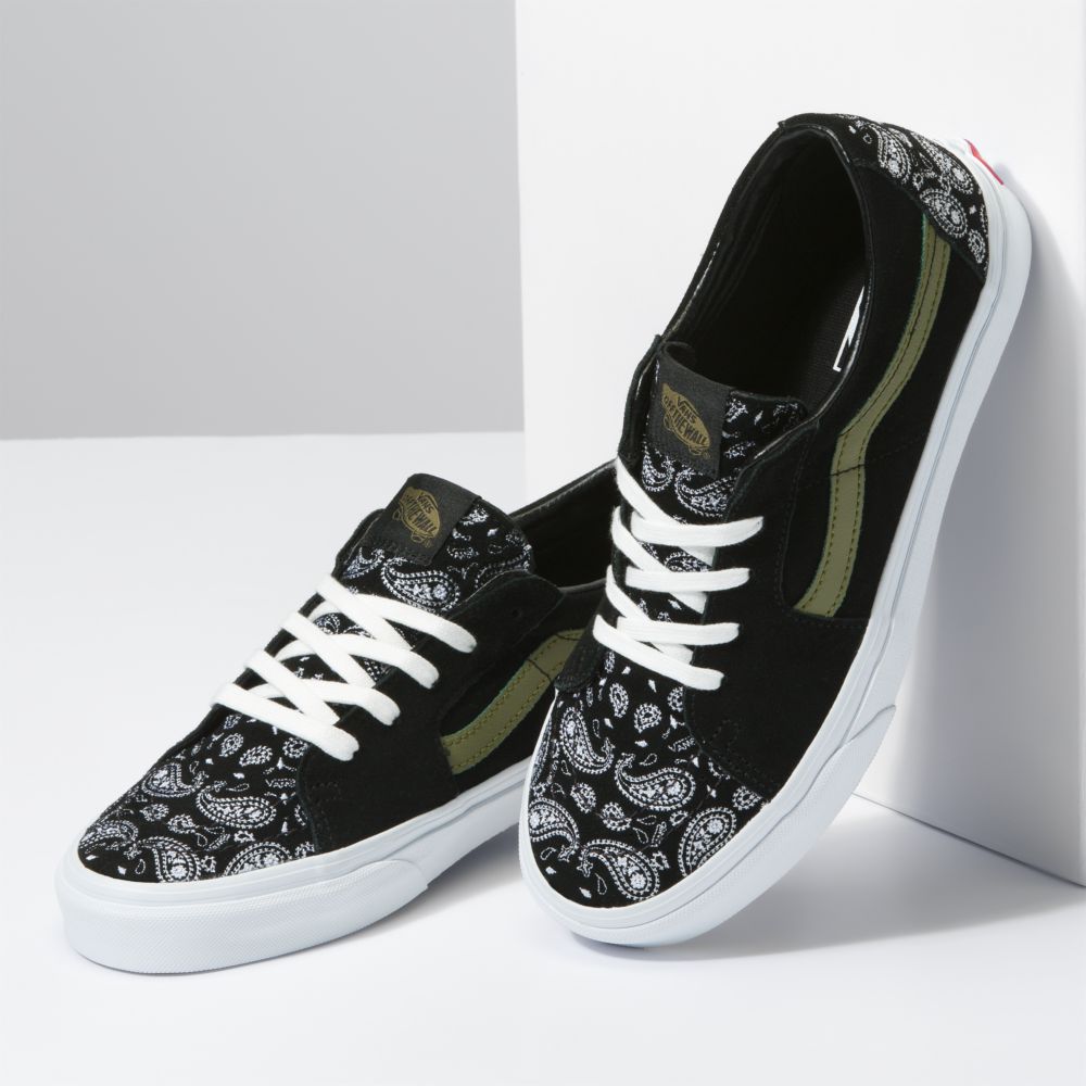 Dámské Classic Vans Sk8-Low Černé | RV4736851