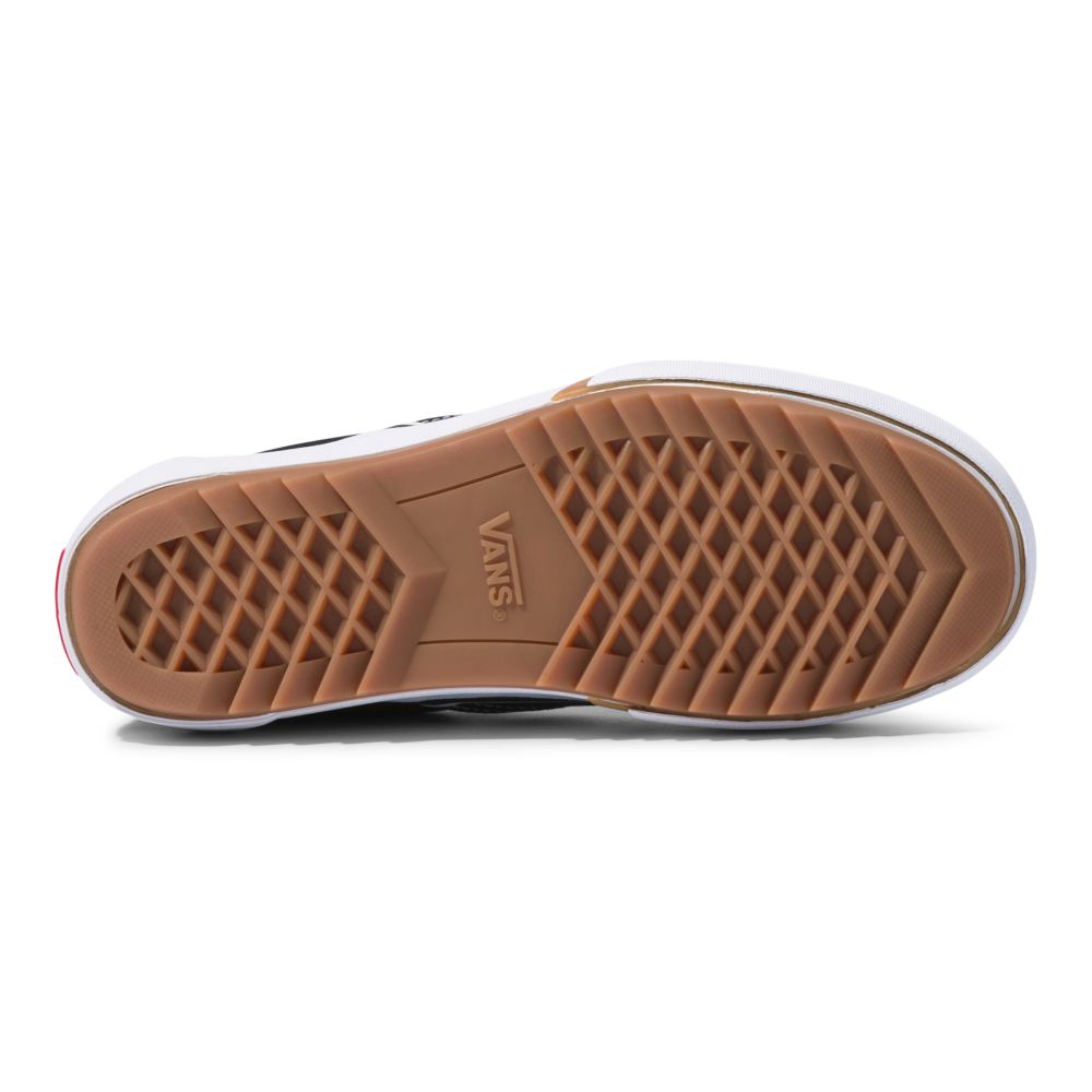 Dámské Classic Vans Slip On Stacked Černé Bílé | KD4269785