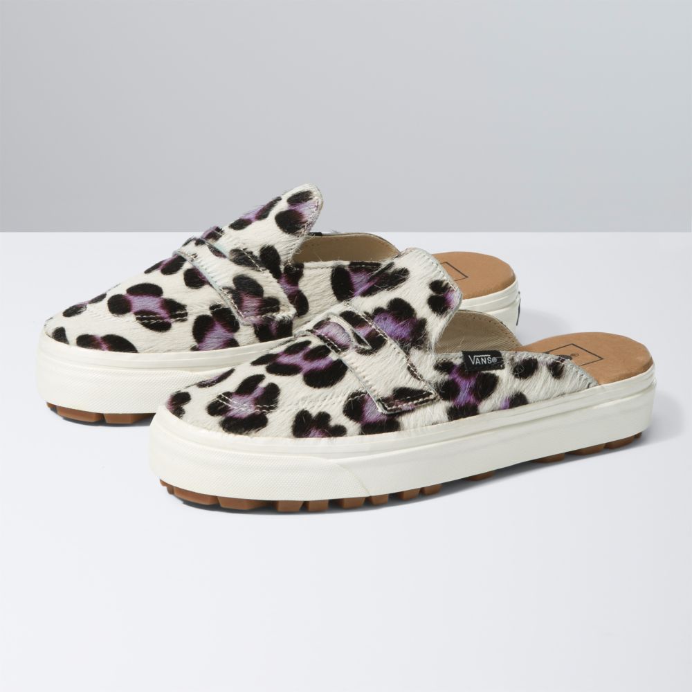 Dámské Classic Vans Style 53 Mule DX Bílé Leopard | JU9036157