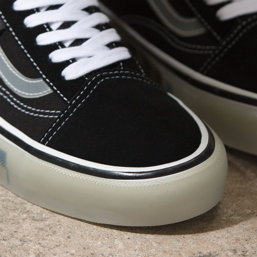 Dámské Classic Vans Translucent Rubber Old Skool Černé | LJ6239178