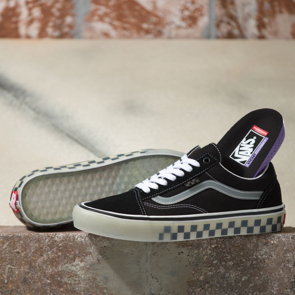 Dámské Classic Vans Translucent Rubber Old Skool Černé | LJ6239178