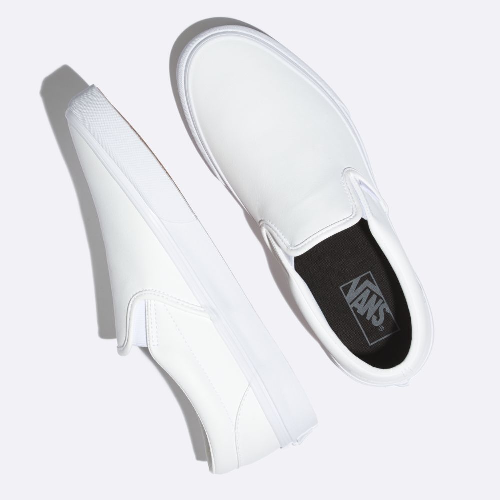 Dámské Classic Vans Tumble Bílé | NO1376490