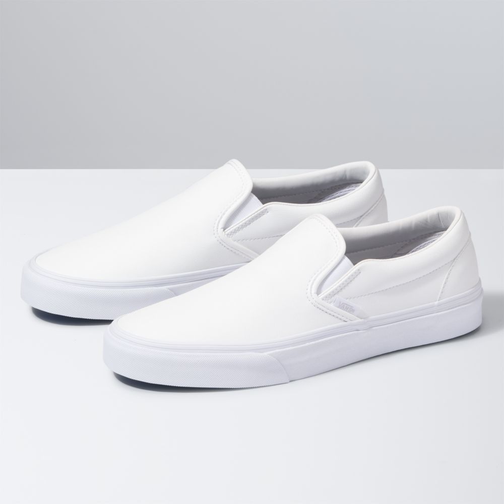 Dámské Classic Vans Tumble Bílé | NO1376490