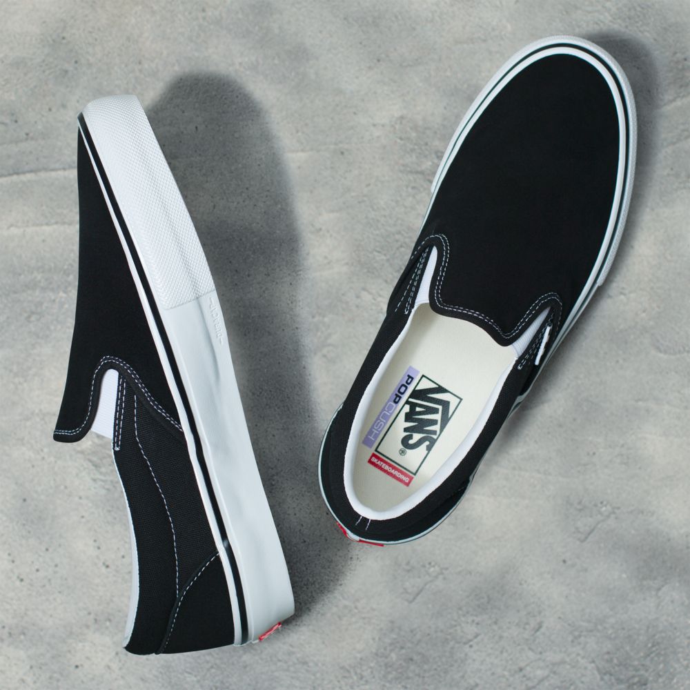 Dámské Classic Vans Černé Bílé | SU3780956