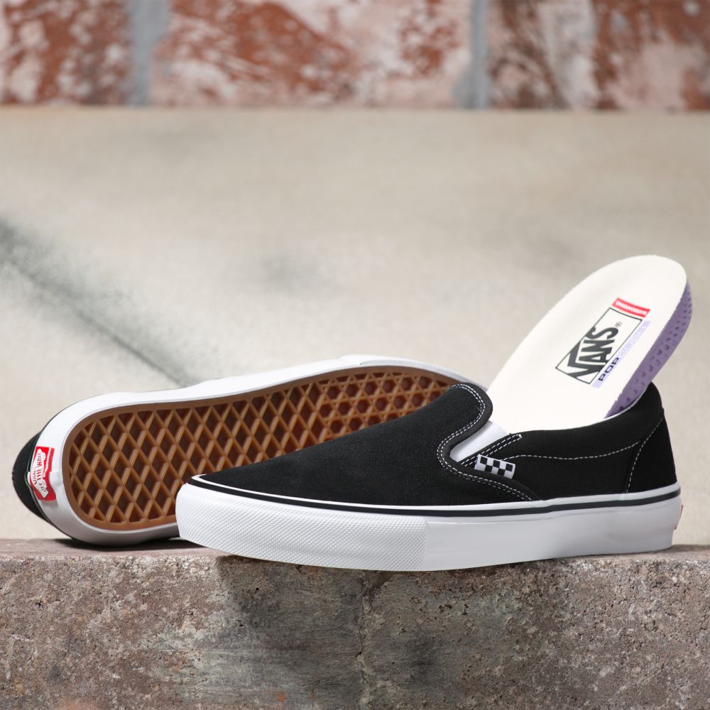 Dámské Classic Vans Černé Bílé | SU3780956