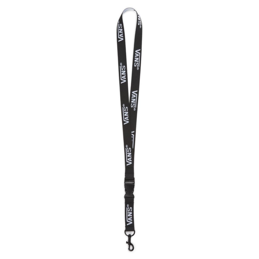 Dámské Kroužek na klíče Vans Lanyard Černé | OT0268754