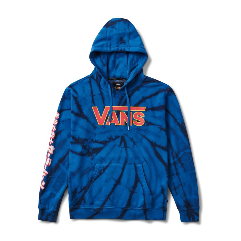 Dámské Mikiny S Kapucí Vans Pretty Guardian Sailor Moon Fleece Tie Dye Blankyt | DZ6123485